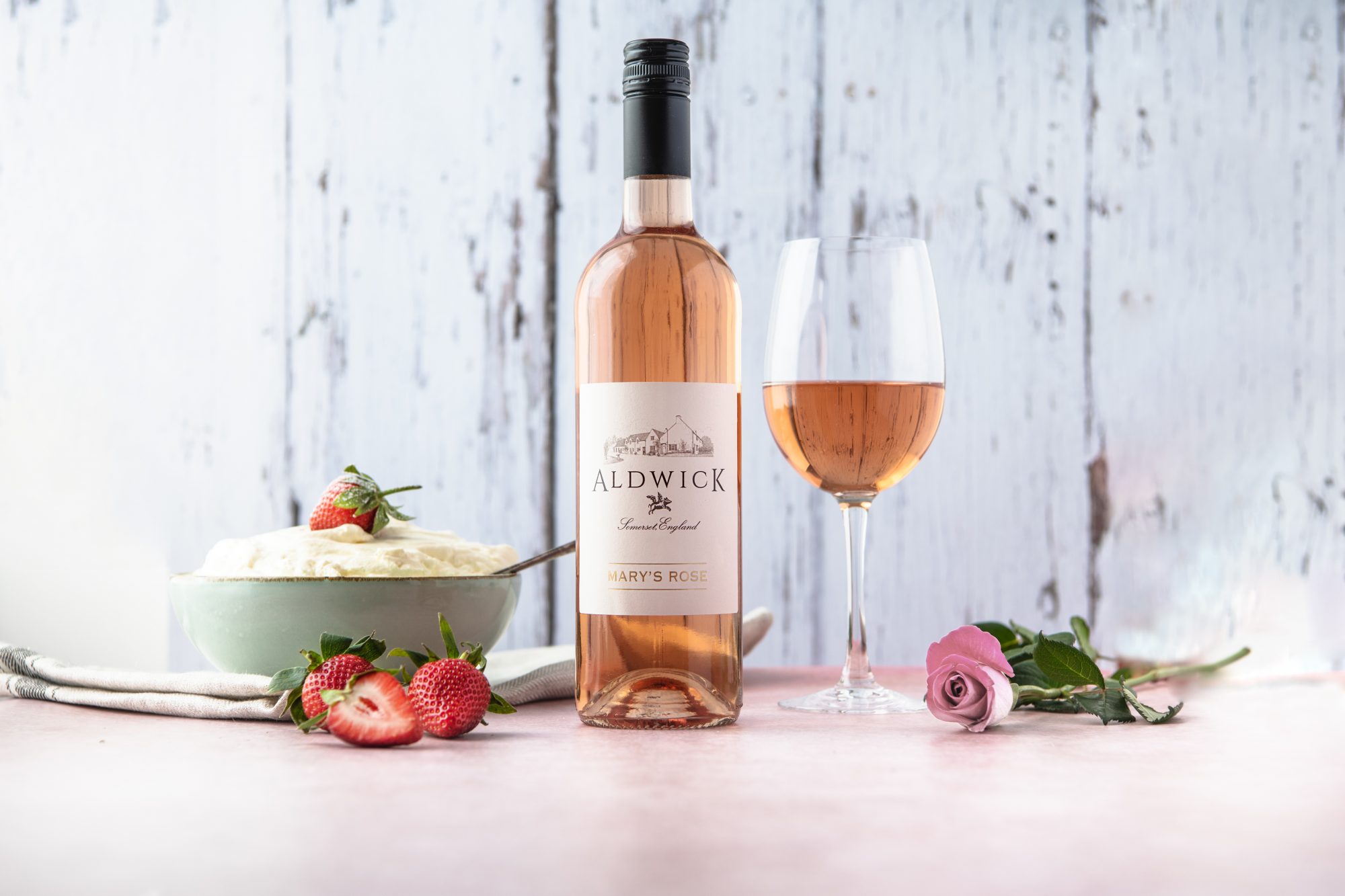 Aldwick Estate rose wine