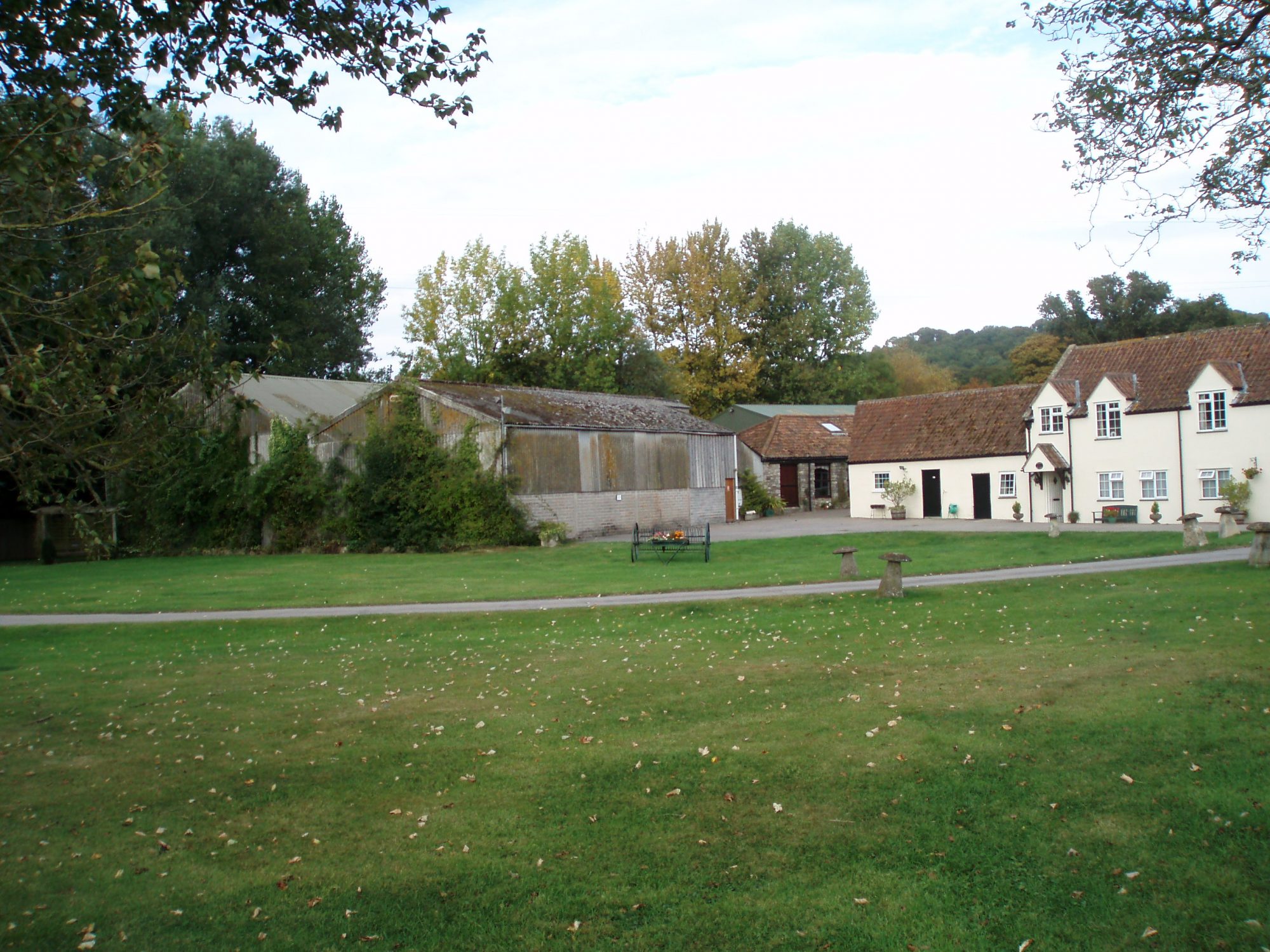 The barn before renovation